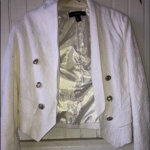 Cute white blazer
